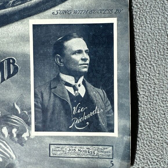 I Live in Lazyland Sheet Music 1905 Jos. Morris Try This on Your Piano Musician - Picture 2 of 6